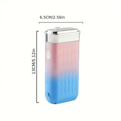 Minceetbien™ 1pc Blue Model Portable Electric Water Flosser, Rechargeable Oral Care Handheld Dental Irrigator with 3-Speed Adjustment, USB Charging, 36V Max Voltage, 1200mAh Lithium Battery, Includes 4 Nozzles