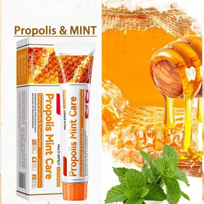 Minceetbien™ 1pc Propolis Fresh Toothpaste -100G Deep Cleaning Formula, Lasting Fresh Breath, Mild Foam, Healthy Gums, Rich in Honey Essence, Household Products, Travel Necessities.Soothing And Nourishing.Unisex, local warehouse/Fast delivery