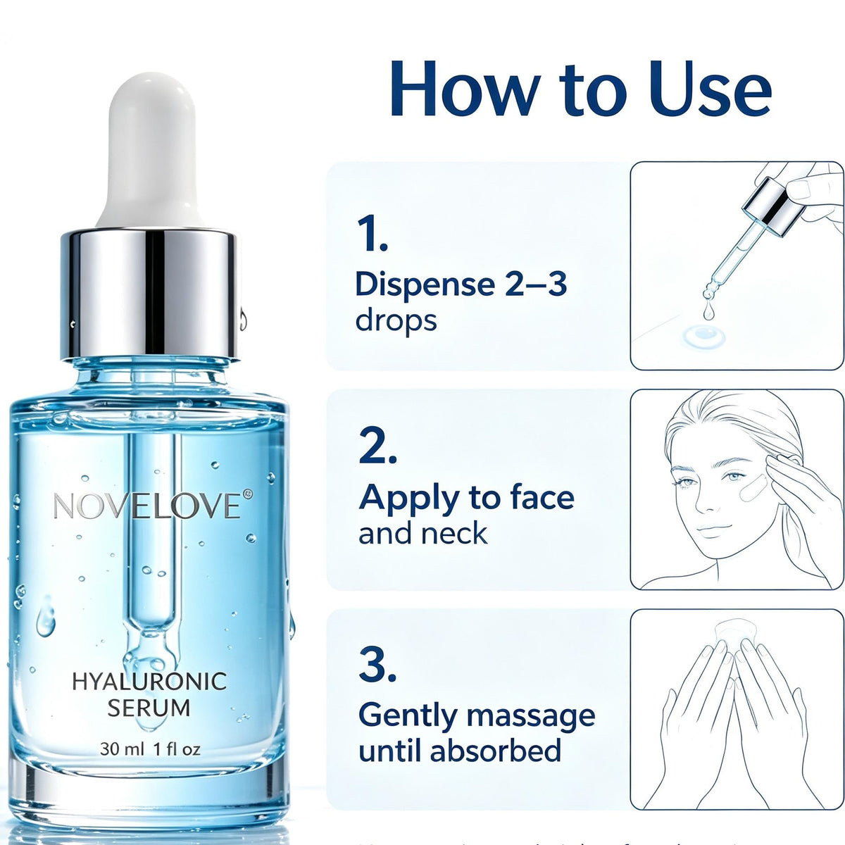 NOVELOVE® Hyaluronic Serum