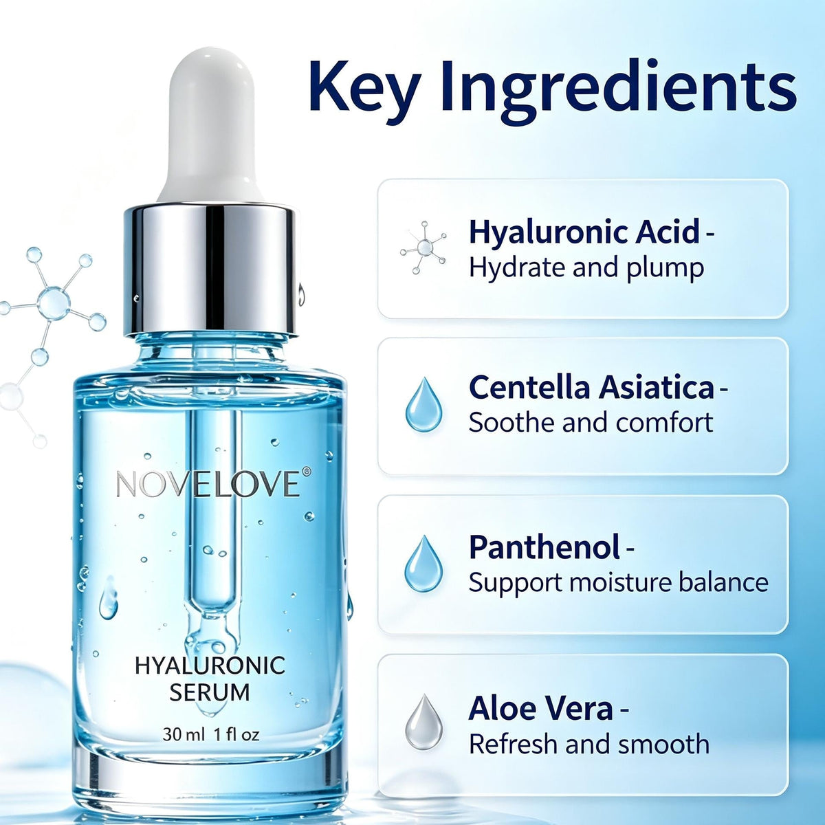 NOVELOVE® Hyaluronic Serum
