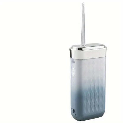Minceetbien™ 1pc Blue Model Portable Electric Water Flosser, Rechargeable Oral Care Handheld Dental Irrigator with 3-Speed Adjustment, USB Charging, 36V Max Voltage, 1200mAh Lithium Battery, Includes 4 Nozzles
