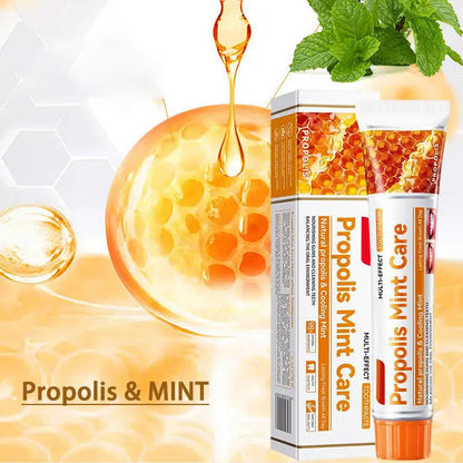 Minceetbien™ 1pc Propolis Fresh Toothpaste -100G Deep Cleaning Formula, Lasting Fresh Breath, Mild Foam, Healthy Gums, Rich in Honey Essence, Household Products, Travel Necessities.Soothing And Nourishing.Unisex, local warehouse/Fast delivery