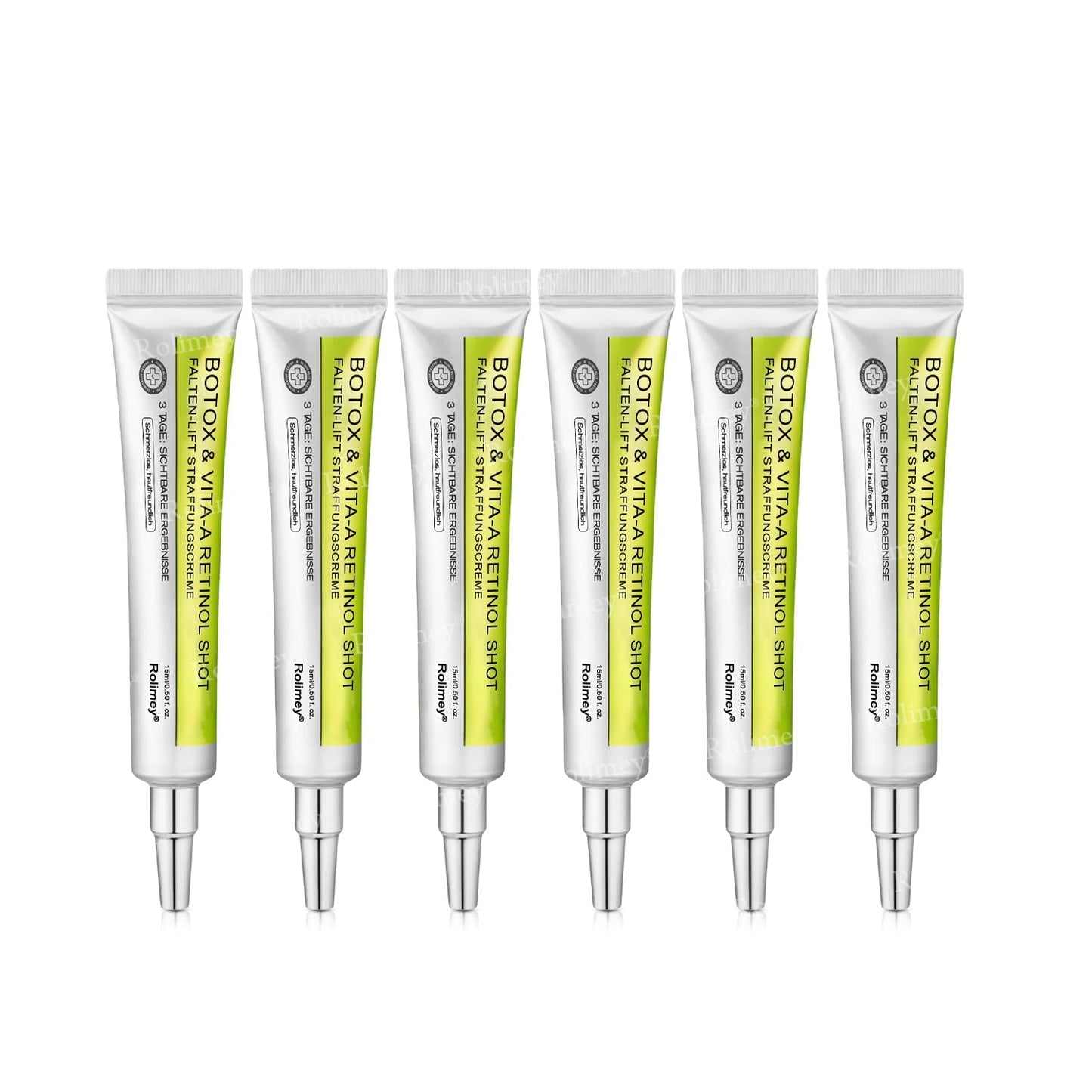 [Nur noch 30 MINUTEN] Jetzt jugendliche Haut zurückgewinnen Rolimey® Botox & Vita-A Retinol Shot Falten-Lift Straffungscreme